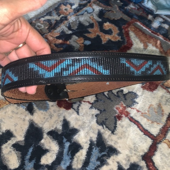 Leather Belt USA size 34 - Picture 5 of 6